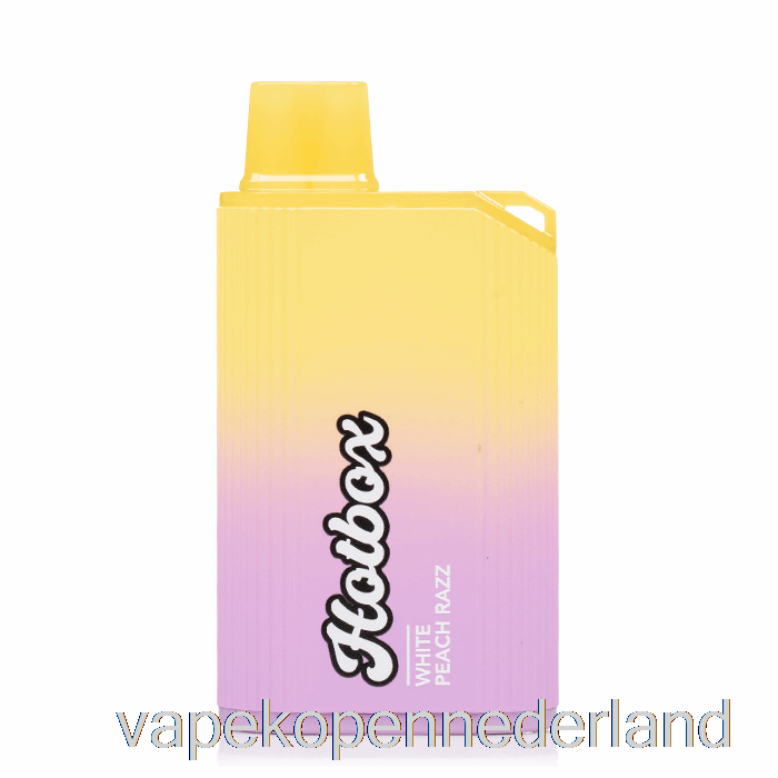 Elektronische Sigaret Vape Bladerdeeg Merken Hotbox 7500 Wegwerp Witte Perzik Razz
